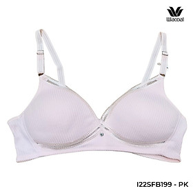 Áo lót Wacoal không gọng, form thoải mái, cup 3/4, ren, dây liền I22SFB199