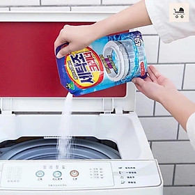 Mua Bột vệ sinh máy giặt - tẩy lồng máy giặt - viên tẩy máy giặt phù hợp cửa đứng  cửa ngang Hàn Quốc Làm Sạch