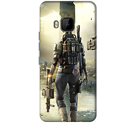 Ốp lưng dành cho điện thoại HTC M9 hinh PUBG Mẫu 04