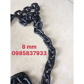Xích chịu tải 2.5 tấn dài 7 m tiêu chuẩn Nhật dùng để móc buộc vận chuyển nâng hạ