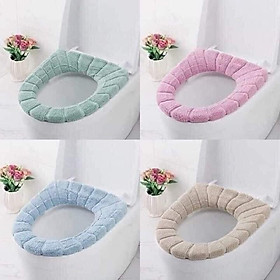 Mua Lót nỉ bồn cầu bo chun
