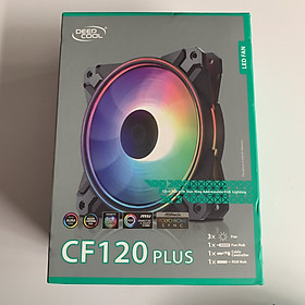 Mua Quạt của vỏ máy vi tính Deepcool CF120 PLUS (3 FAN) - Hàng Chính Hãng
