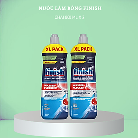 Combo 3 chai Nước làm bóng bát finish 800ml dùng cho máy
