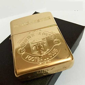 Bật Lửa ZIPPO KHẮC LOGO MANCHESTER UNITED 06 – ZIPPO 169.MU06