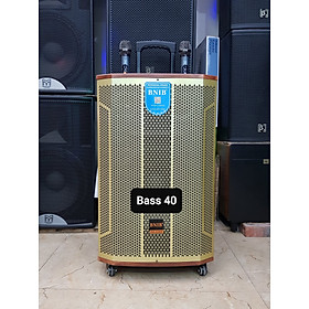 Mua Loa kéo Karaoke Bluetooth BNIB 1599Plus: Bass 40  3 đường tiếng  Công suất lớn 450W  Chống hú tốt. 2 Micro vỏ kim loại