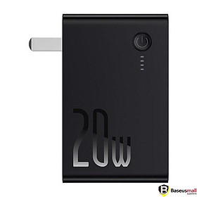 Mua Baseus -BaseusMall VN Cốc sạc nhanh kiêm pin sạc dự phòng Baseus Power Station 2 Power Bank Adaptor 10000mAh 20W (Hàng chính hãng)