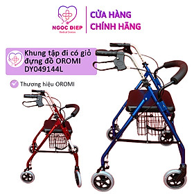 Khung tập đi có giỏ đựng đồ OROMI DY049144L