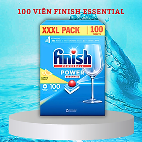 combo viên rửa bát finish 110 viên+nước làm bóng finish 800ml+muối rửa bát finish 1,5kg dùng cho máy rửa bát