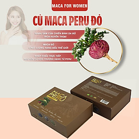 Hộp Sâm Củ Maca Peru Đỏ - Lepidium Meyenii