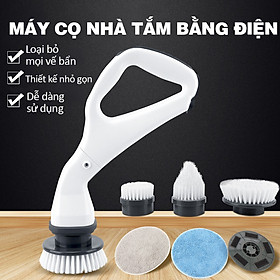 Mua Máy cọ nhà tắm bằng điện đa năng chà sàn nhà  vệ sinh nhà cửa 4 đầu cọ thay thế - K1464