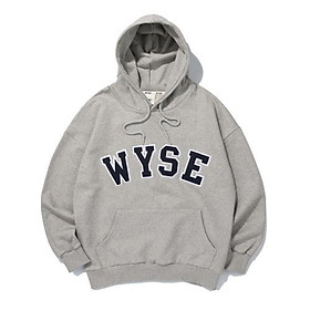 Áo Hoodie họa tiết in chữ WYSE áo thu đông hoodie Nam Nữ