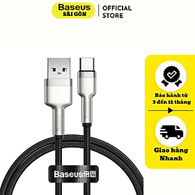 Mua Cáp sạc nhanh Baseus Cafule Series Metal Data Cable USB to Type-C 66W CAKF- Hàng chính hãng