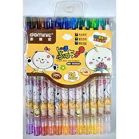 Sáp vặn 24 màu Dominic - 054924