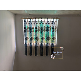 Mua Rèm cửa sổ macrame phối 2 màu