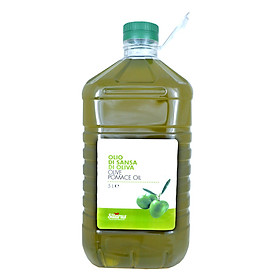 Hình ảnh Dầu Olive POMACE Silarus 5 Lít dùng chiên rán, nấu ăn hằng ngày, giảm chất béo có hại - thương hiệu Silarus nhập khẩu từ Ý