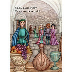 Sách ngoại văn: E-future Classic Readers - Level S - The King With The Golden Touch - E-Future.Co.,Ltd