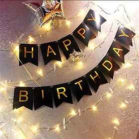 Dây treo trang trí sinh nhật Happy Birthday Banner (tuỳ chọn)