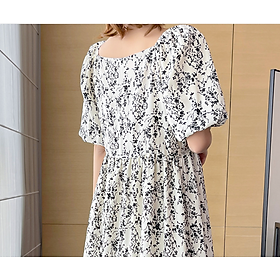 ĐẦM BẦU VÁY BẦU CÔNG SỞ CỔ RÚT THỜI TRANG MỚI