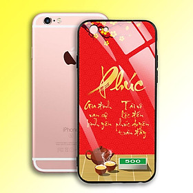Ốp Lưng Mạ Màu Vàng Ánh Kim cho điện thoại Iphone 6 Plus / 6S Plus - 03002 7994 PHUC05 - Phúc thư pháp - Hàng Chính Hãng