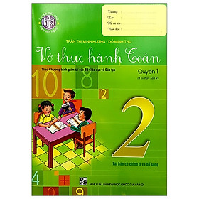 Vở Thực Hành Toán 2 - Quyển 1 (2019)