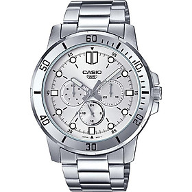 Đồng hồ dây thép không gỉ Casio MTP-VD300D-7EUDF