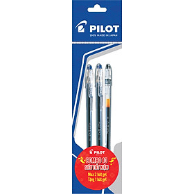 Combo Pilot 10 : 2 Bút Gel G-1 Mực Xanh + 1 Bút Gel G-1 Mực Đen