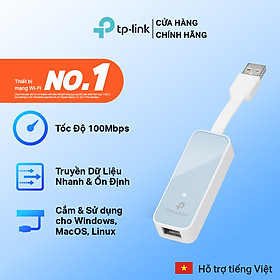 Bộ Chuyển Đổi Mạng USB TP-Link 2.0 100MBPS UE200 - Hàng Chính Hãng