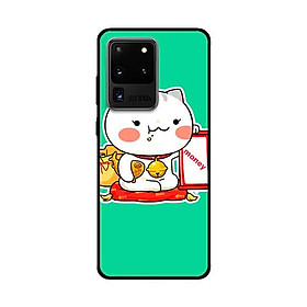 Ốp Lưng Dành Cho Samsung Galaxy S20 Ultra mẫu Mèo May Mắn 4 - Hàng Chính Hãng