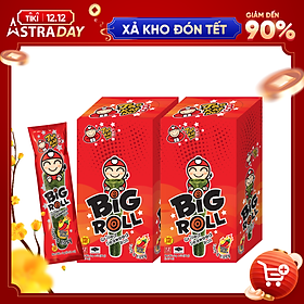 Combo 2 hộp Snack Rong Biển Taokaenoi BIG ROLL Thái Lan nhiều vị  Hộp 12 cái x 3g