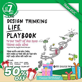 Hình ảnh Trạm Đọc Official | The Design Thinking Life Playbook - Tư Duy Thiết Kế Ứng Dụng Trong Cuộc Sống