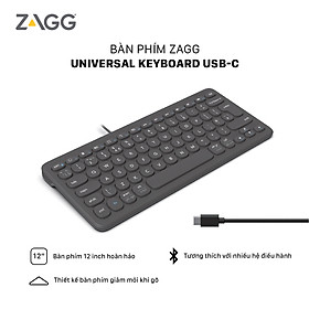 Mua Bàn phím ZAGG Universal Keyboard Type C / Lning - Hàng chính hãng