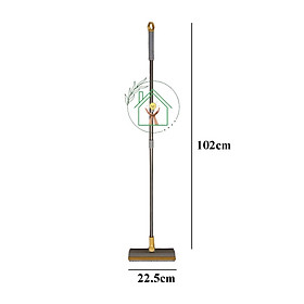 Chổi chà sàn thông minh bo góc, kết hợp đẩy nước tiện lợi 2 trong 1