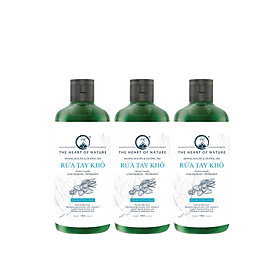 Combo 3 Nước rửa tay khô tinh dầu Bạc Hà PK 100ML – kết hợp tinh dầu tràm trà, diệt khuẩn 99,9%