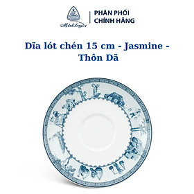 Dĩa lót chén 15 cm – Jasmine – Thôn Dã - Gốm sứ cao cấp Minh Long 1