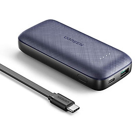 Mua Ugreen 80749 10000mAh cổng usb và type c hỗ trợ QC và PD 3.0 pin sạc dự phòng màu đen PB178  Hàng chính Hãng