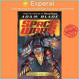 Sách - Beast Quest: Space Wars: Droid Dog Strike - Book 4 by Adam Blade (UK edition, paperback)