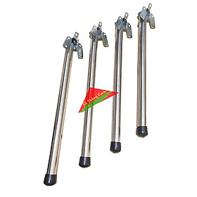 Mua Bộ 4 chân bàn gấp bằng sắt ống cao 40cm  dễ dàng lắp ráp