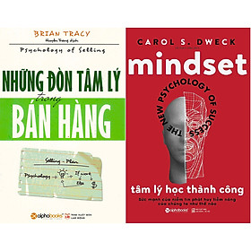 [Download Sách] Combo Vận Dụng Tâm Lý Học Để Bán Hàng Thành Công ( Tâm lý học thành công + Những Đòn Tâm Lý Trong Bán Hàng ) (Tặng Tickbook đặc biệt)