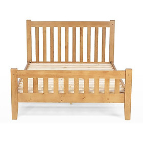 Giường đơn rustic gỗ sồi ibie