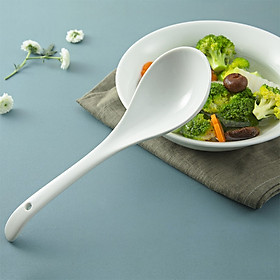 Mua Muỗng Múc Cơm Canh Sứ Xương Cán Cong Cao Cấp
