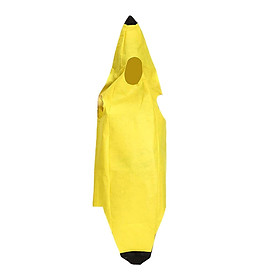 Banana Costume Lovely Fruit Jumpsuit for Carnival Role Play Party Supplies