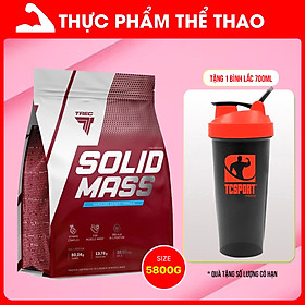 Sữa Tăng Cân Tăng Cơ SOLID MASS 5800g - Nhiều Mùi Vị - TREC Nutrition