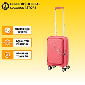 Vali kéo Curio Book Open AMERICAN TOURISTER - MỸ - Xanh Biển