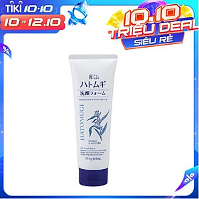 Sữa rửa mặt trắng da Hatomugi 170g - hàng nội địa Nhật