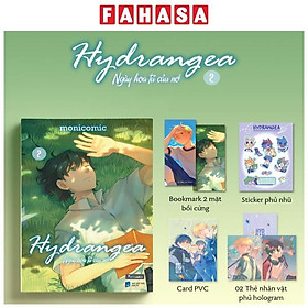 Sách - Hydrangea - Ngày Hoa Tú Cầu Nở - Tập 2 - Bản Đặc Biệt - Tặng Kèm 1 Bookmark 2 Mặt Bồi Cứng + 1 Sticker Phủ Nhũ + 2 Thẻ Nhân Vật Phủ Ảnh Ba Chiều + 1 Thẻ PVC