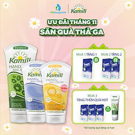 Bộ 3 kem dưỡng da tay và móng tay Kamill Hand & Nail Cream (Classic 100ml + Intensive 100ml + Sensitive 75ml)