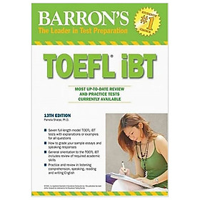 Combo Barron's Toeft IBT 13th Edition (Sách Kèm CD)