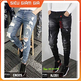 Quần Jogger nam jean co giãn JN351