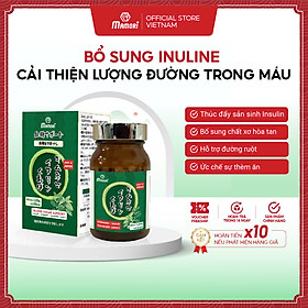 Viên uống MAMORI GYMNEMA - INULIN giúp giảm đường huyết, ngăn ngừa tích tụ mỡ thừa, bổ xung chất sơ hòa tan