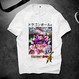 Áo thun form rộng unisex hình GoKu chất vải đẹp2019ts766